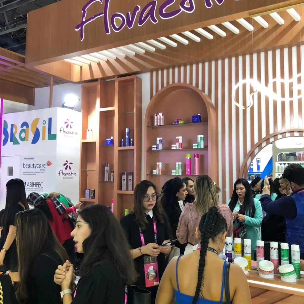 Floractive brilha na Beauty World Middle East 2023 em Dubai